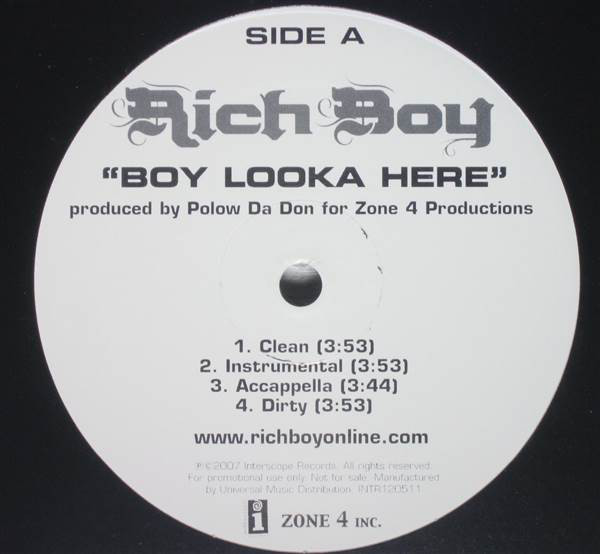 ・アーティスト Rich Boy ・タイトル Boy Looka Here ・レーベル・型番 Interscope Records B000872811 ・フォーマット 12" ・コンディション(盤) 良い (VG+) ・コンディション(ジャケット) 良い (VG+) ・コンディション(帯) オビなし ・特記事項 サンプル画像です。実際の商品の画像ではありません 商品写真はバーコード/カタログ番号に対応したサンプル画像ですので、お送りする商品の画像ではありません。帯やライナーなどの付属品は、特記事項に記載されている場合のみ含まれます。プロモやカラーレコードなどの仕様についても、該当する場合のみ特記事項に記載しています。 【ご購入前に必ずご確認ください】 ・本店サイト(www.recordcity.jp)とは価格、送料が違います ・本店サイト、その他支店のオーダーとは同梱発送できません ・注文確定後に別の注文を頂いた場合、注文同士の同梱は致しかねます。 ・別倉庫から発送しているため、店頭受け渡しは対応しておりません ・一部商品は他の通販サイトでも販売しているため、ご注文のタイミングによっては商品のご用意ができない場合がございます。 ・土日祝日はお休みです 金曜・祝前日9時以降のご連絡またはご入金は、返答または発送が週明け・祝日明けに順次対応となります。 ・ご購入後のキャンセル不可 ご購入後のキャンセルはいかなる理由においてもお受けできません。ご了承の上、ご購入くださいませ。 ・日本郵便(ゆうパック/ゆうメール)によるお届けになります。 ・中古品であることをご理解ください 当ストアでは中古商品を主に販売しております。中古品であることをご理解の上ご購入ください。また、一部商品はRecordCityオンラインストアで試聴可能です。 ・返品について お客様のご都合による返品は一切承っておりません。 表記の内容と実際の商品に相違がある場合、また針飛び等で返品・返金をご希望される場合は、商品の到着後1週間以内にご連絡ください。商品の返送をこちらで確認後、キャンセル・返金を行います。 コンディションVG以下の商品は返品できません。プレイに影響のない表面のこすれ傷、プレス起因のノイズ盤は返品の対象外です。 【コンディション表記】 ・ほぼ新品(M-)(Like New) 完全な新品。未使用。当店ではほぼ使用しません ・非常に良い(EX)(Excellent) 中古盤として美品な状態。わずかな経年を感じるものの傷みを感じさせない、当店基準で最高の状態 ・良い(VG+)(Very Good Plus) 丁寧に扱われた中古品で、軽い使用感がみられる。 ・可(VG)(Acceptable) 使い込まれた中古品で、「良い」よりもさらに使用感がみられる。 ・悪い(VG-)(Bad) 状態が悪いアイテム。使用の保障はなく、再生不可、針飛び、目立つノイズがあるかもしれない。状態によるクレーム不可。返品不可。 ・非常に悪い(G)(Very Bad) 「悪い」よりさらに状態が悪いアイテム。使用の保障はなく、再生不可、針飛び、目立つノイズがあるかもしれない。状態によるクレーム不可。返品不可。 ・ジャンク(Fair)(Junk/Fair) 割れている、反っている、水ダメージがある、カビ、ジャケットが分離している、ひどい書き込み、ひどい擦れなど最低の状態。使用の保障はなく、再生不可、針飛び、目立つノイズがあるかもしれない。状態によるクレーム不可。返品不可。 ・ジャンク(Poor)(Junk/Poor) 割れている、反っている、水ダメージがある、カビ、ジャケットが分離している、ひどい書き込み、ひどい擦れなど最低の状態。使用の保障はなく、再生不可、針飛び、目立つノイズがあるかもしれない。状態によるクレーム不可。返品不可。