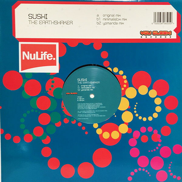 【中古】英12” Sushi The Earthshaker YC001 You Clash! Records /00250