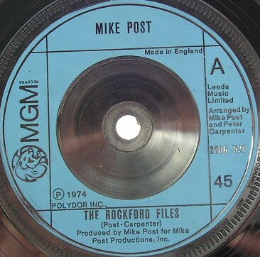 쥳ɥƥ ŷԾŹ㤨֡š۱7 Mike Post The Rockford Files 2006521 MGM Records /00080פβǤʤ713ߤˤʤޤ