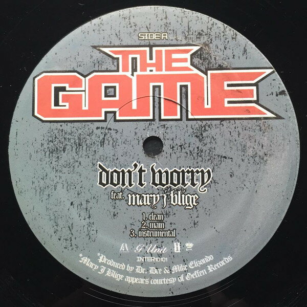 【中古】12” Game Dont Worry/Higher INTER10101 Aftermath Entertainm /00250
