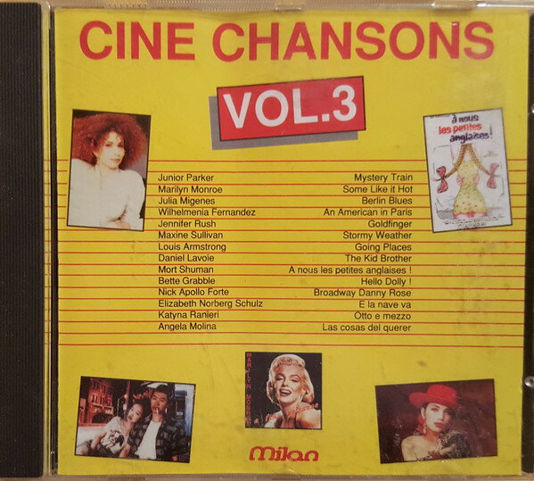 【中古】仏CD Various Cine Chansons Vol 3 CDCH395 MILAN /00110