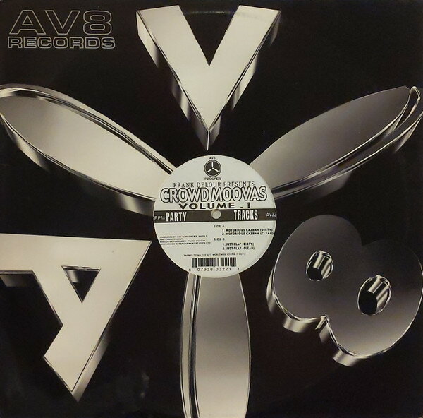 【中古】米12” Frank Delour Crowd Moovas Volume . 1 AV322 AV8 Records /00250