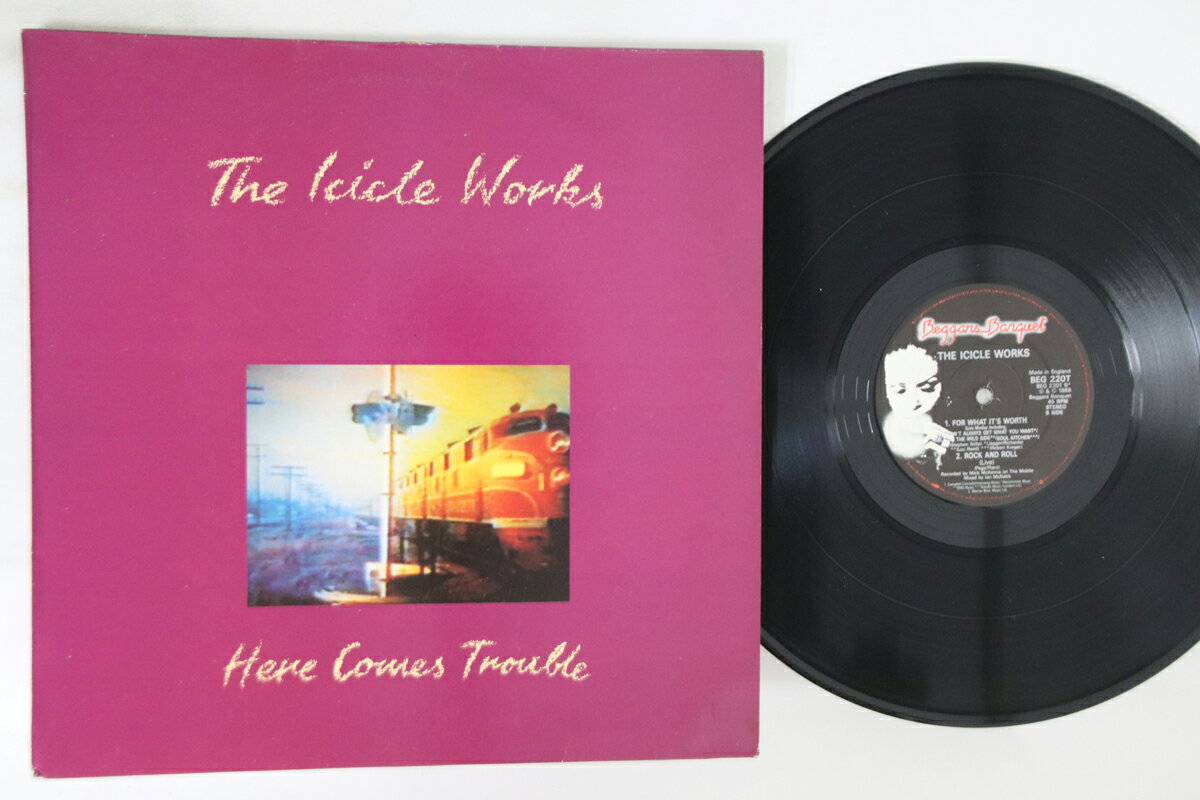 【中古】12” Icicle Works Here Comes Trouble BEG220T BEGGARS BANQUET /00250