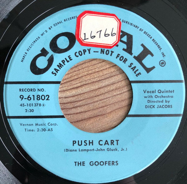 【中古】米7” Goofers Push Cart 961802 CORAL /00080