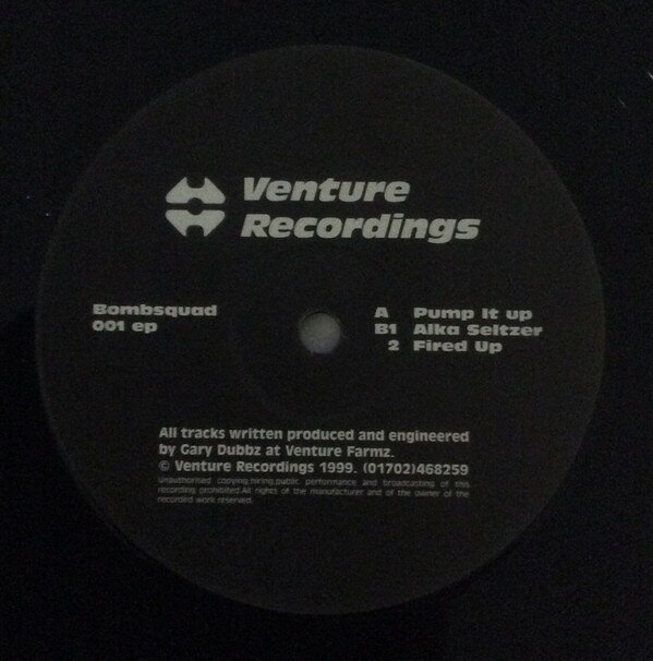 【中古】12” Bombsquad Bombsquad 001 EP VENTURE001 Venture Recordings /00250