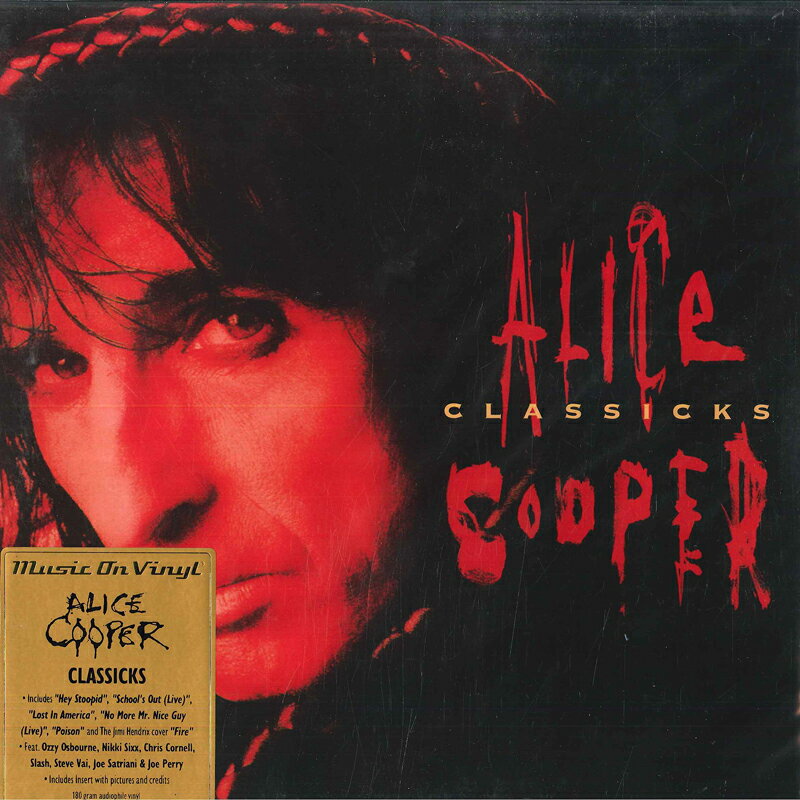 ・アーティスト Alice Cooper ・タイトル Classicks ・レーベル・型番 Epic, Music On Vinyl MOVLP2324 ・フォーマット LPレコード ・コンディション(盤) 新品 (M) ・コンディション(ジャケット) 新品 (M) ・コンディション(帯) オビなし ・特記事項 【未開封】 サンプル画像です。実際の商品の画像ではありません 商品写真はバーコード/カタログ番号に対応したサンプル画像ですので、お送りする商品の画像ではありません。帯やライナーなどの付属品は、特記事項に記載されている場合のみ含まれます。プロモやカラーレコードなどの仕様についても、該当する場合のみ特記事項に記載しています。 【ご購入前に必ずご確認ください】 ・本店サイト(www.recordcity.jp)とは価格、送料が違います ・本店サイト、その他支店のオーダーとは同梱発送できません ・注文確定後に別の注文を頂いた場合、注文同士の同梱は致しかねます。 ・別倉庫から発送しているため、店頭受け渡しは対応しておりません ・一部商品は他の通販サイトでも販売しているため、ご注文のタイミングによっては商品のご用意ができない場合がございます。 ・土日祝日はお休みです 金曜・祝前日9時以降のご連絡またはご入金は、返答または発送が週明け・祝日明けに順次対応となります。 ・ご購入後のキャンセル不可 ご購入後のキャンセルはいかなる理由においてもお受けできません。ご了承の上、ご購入くださいませ。 ・日本郵便(ゆうパック/ゆうメール)によるお届けになります。 ・中古品であることをご理解ください 当ストアでは中古商品を主に販売しております。中古品であることをご理解の上ご購入ください。また、一部商品はRecordCityオンラインストアで試聴可能です。 ・返品について お客様のご都合による返品は一切承っておりません。 表記の内容と実際の商品に相違がある場合、また針飛び等で返品・返金をご希望される場合は、商品の到着後1週間以内にご連絡ください。商品の返送をこちらで確認後、キャンセル・返金を行います。 コンディションVG以下の商品は返品できません。プレイに影響のない表面のこすれ傷、プレス起因のノイズ盤は返品の対象外です。 【コンディション表記】 ・ほぼ新品(M-)(Like New) 完全な新品。未使用。当店ではほぼ使用しません ・非常に良い(EX)(Excellent) 中古盤として美品な状態。わずかな経年を感じるものの傷みを感じさせない、当店基準で最高の状態 ・良い(VG+)(Very Good Plus) 丁寧に扱われた中古品で、軽い使用感がみられる。 ・可(VG)(Acceptable) 使い込まれた中古品で、「良い」よりもさらに使用感がみられる。 ・悪い(VG-)(Bad) 状態が悪いアイテム。使用の保障はなく、再生不可、針飛び、目立つノイズがあるかもしれない。状態によるクレーム不可。返品不可。 ・非常に悪い(G)(Very Bad) 「悪い」よりさらに状態が悪いアイテム。使用の保障はなく、再生不可、針飛び、目立つノイズがあるかもしれない。状態によるクレーム不可。返品不可。 ・ジャンク(Fair)(Junk/Fair) 割れている、反っている、水ダメージがある、カビ、ジャケットが分離している、ひどい書き込み、ひどい擦れなど最低の状態。使用の保障はなく、再生不可、針飛び、目立つノイズがあるかもしれない。状態によるクレーム不可。返品不可。 ・ジャンク(Poor)(Junk/Poor) 割れている、反っている、水ダメージがある、カビ、ジャケットが分離している、ひどい書き込み、ひどい擦れなど最低の状態。使用の保障はなく、再生不可、針飛び、目立つノイズがあるかもしれない。状態によるクレーム不可。返品不可。