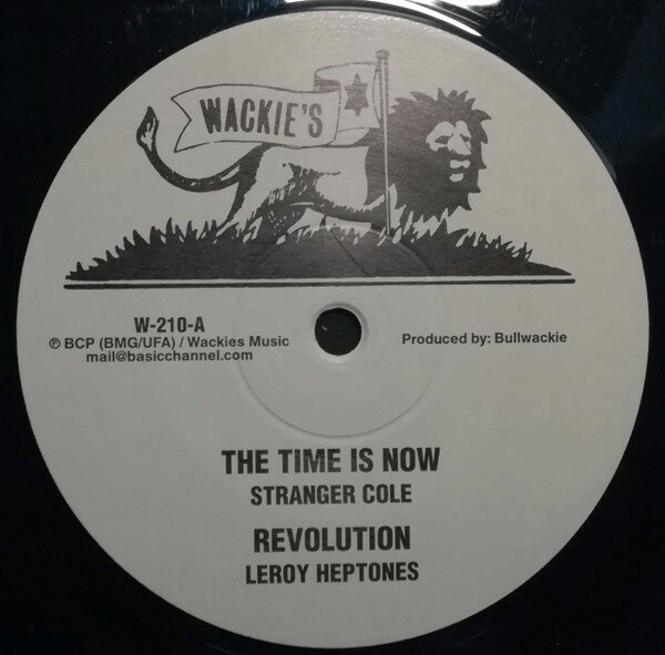 12” Stranger Cole / Leroy Heptone The Time Is Now / Revolution / Take Time W210 Wackies /00250
