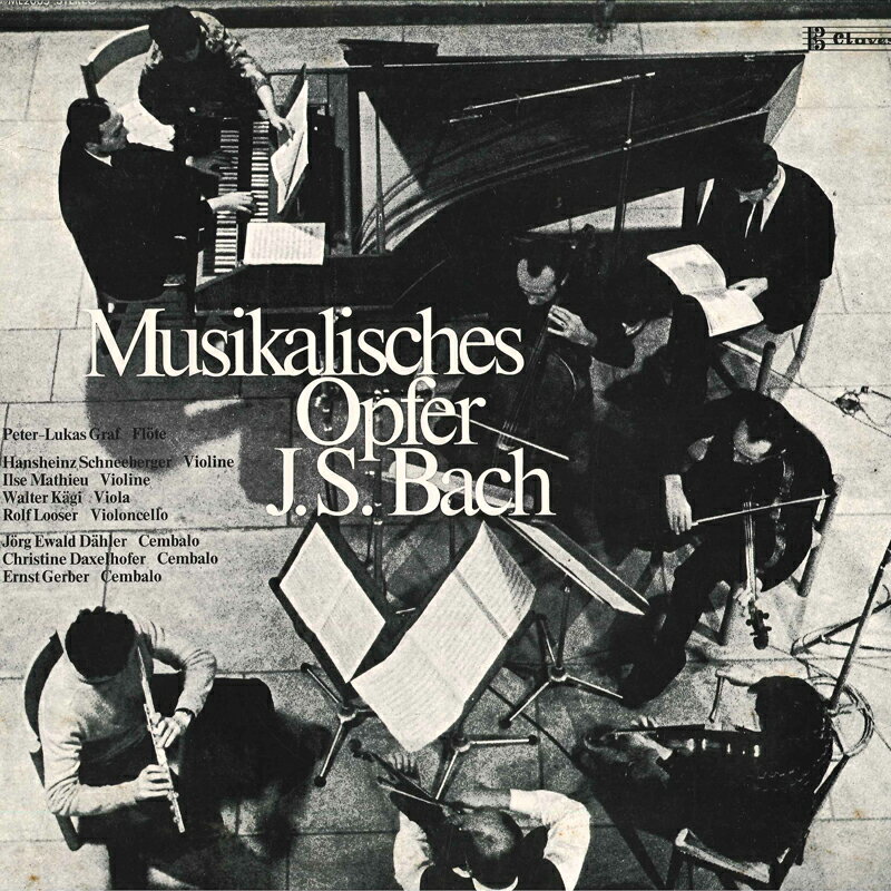 【中古】LP ペーター=ルーカス グラーフ, ハ バッハ 音楽のささげもの Bwv.1079 ML2005 POLYDOR /00260
