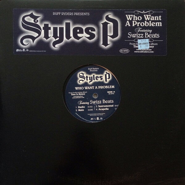 米12” Ruff Ryders, Styles P, Swizz B Who Want A Problem INTR1186511 Ruff Ryders, Intersc /00250