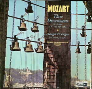 【中古】英LP Wolfgang Amadeus Mozart, The R Three Divertimenti For Strings / Adagio & Fugue SMS2435 Concert Hall /00260 【中古】英LP Wolfgang Amadeus Mozart, The R Three Divertimenti For Strings / Adagio & Fugue SMS2435 Concert Hall /00260