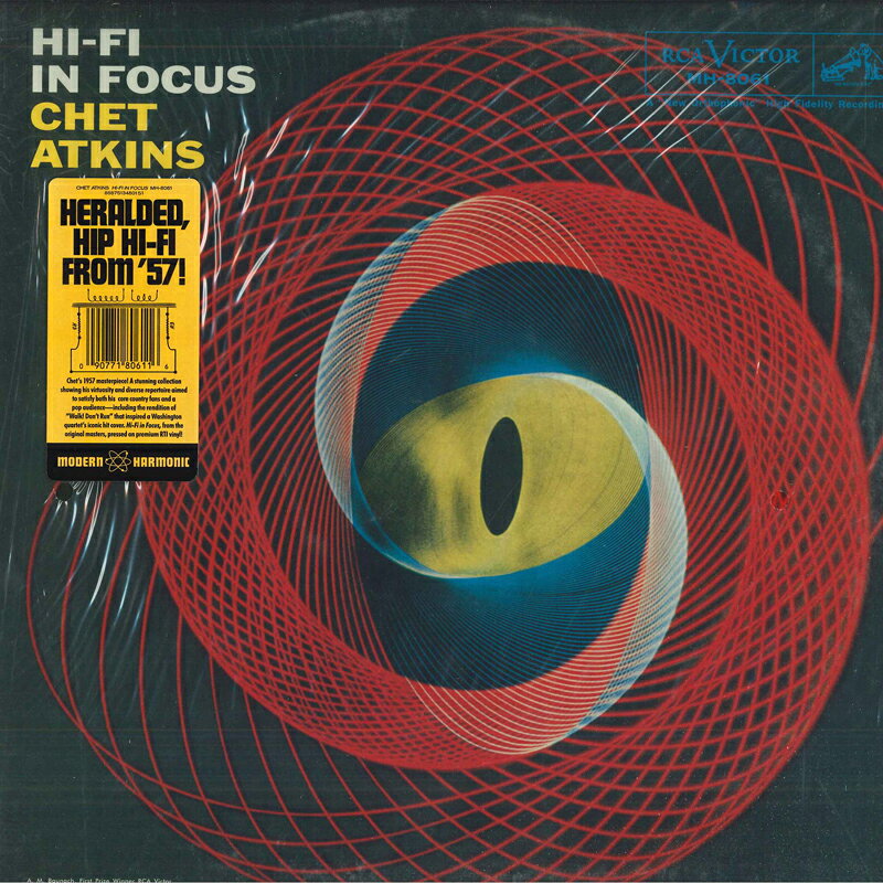 米LP Chet Atkins Hi-Fi In Focus MH8061 Modern Harmonic, RCA 未開封 /00260