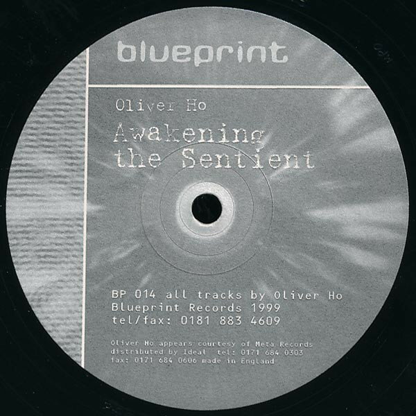 12” Oliver Ho Awakening The Sentient BP014 Blueprint /00250