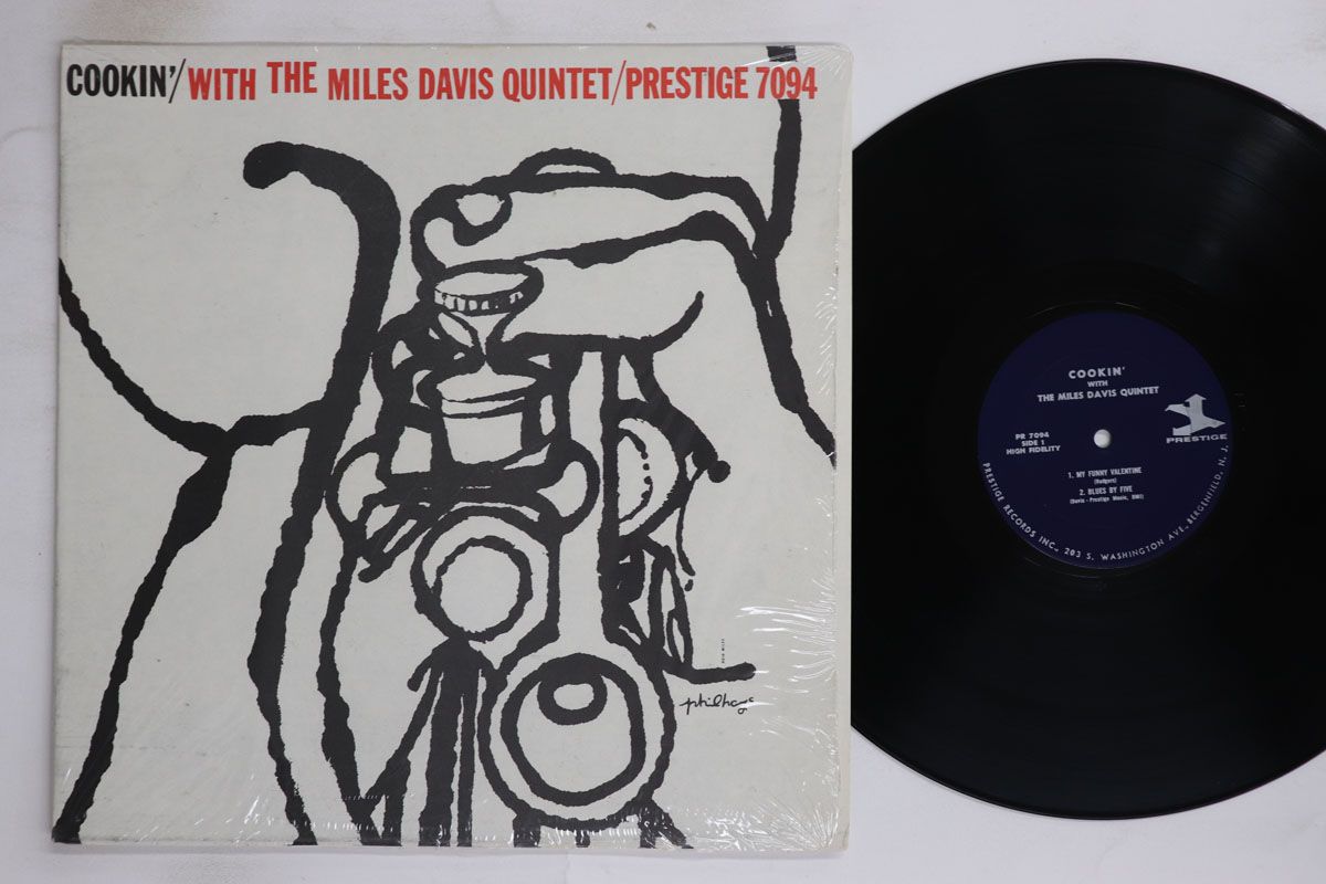 【中古】LP Miles Davis Quintet Cookin PR7094 PRESTIGE
