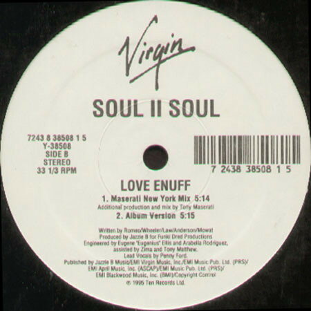・アーティスト Soul Ii Soul ・タイトル Love Enuff ・レーベル・型番 Virgin Records America, Inc. Y38508,724383850815 ・フォーマット 12" ・コンディション(盤) 良い (VG+) ・コンディション(ジャケット) 良い (VG+) ・コンディション(帯) オビなし ・特記事項 【ハイプステッカー】【盤に薄い跡】 サンプル画像です。実際の商品の画像ではありません 商品写真はバーコード/カタログ番号に対応したサンプル画像ですので、お送りする商品の画像ではありません。帯やライナーなどの付属品は、特記事項に記載されている場合のみ含まれます。プロモやカラーレコードなどの仕様についても、該当する場合のみ特記事項に記載しています。 【ご購入前に必ずご確認ください】 ・本店サイト(www.recordcity.jp)とは価格、送料が違います ・本店サイト、その他支店のオーダーとは同梱発送できません ・注文確定後に別の注文を頂いた場合、注文同士の同梱は致しかねます。 ・別倉庫から発送しているため、店頭受け渡しは対応しておりません ・一部商品は他の通販サイトでも販売しているため、ご注文のタイミングによっては商品のご用意ができない場合がございます。 ・土日祝日はお休みです 金曜・祝前日9時以降のご連絡またはご入金は、返答または発送が週明け・祝日明けに順次対応となります。 ・ご購入後のキャンセル不可 ご購入後のキャンセルはいかなる理由においてもお受けできません。ご了承の上、ご購入くださいませ。 ・日本郵便(ゆうパック/ゆうメール)によるお届けになります。 ・中古品であることをご理解ください 当ストアでは中古商品を主に販売しております。中古品であることをご理解の上ご購入ください。また、一部商品はRecordCityオンラインストアで試聴可能です。 ・返品について お客様のご都合による返品は一切承っておりません。 表記の内容と実際の商品に相違がある場合、また針飛び等で返品・返金をご希望される場合は、商品の到着後1週間以内にご連絡ください。商品の返送をこちらで確認後、キャンセル・返金を行います。 コンディションVG以下の商品は返品できません。プレイに影響のない表面のこすれ傷、プレス起因のノイズ盤は返品の対象外です。 【コンディション表記】 ・ほぼ新品(M-)(Like New) 完全な新品。未使用。当店ではほぼ使用しません ・非常に良い(EX)(Excellent) 中古盤として美品な状態。わずかな経年を感じるものの傷みを感じさせない、当店基準で最高の状態 ・良い(VG+)(Very Good Plus) 丁寧に扱われた中古品で、軽い使用感がみられる。 ・可(VG)(Acceptable) 使い込まれた中古品で、「良い」よりもさらに使用感がみられる。 ・悪い(VG-)(Bad) 状態が悪いアイテム。使用の保障はなく、再生不可、針飛び、目立つノイズがあるかもしれない。状態によるクレーム不可。返品不可。 ・非常に悪い(G)(Very Bad) 「悪い」よりさらに状態が悪いアイテム。使用の保障はなく、再生不可、針飛び、目立つノイズがあるかもしれない。状態によるクレーム不可。返品不可。 ・ジャンク(Fair)(Junk/Fair) 割れている、反っている、水ダメージがある、カビ、ジャケットが分離している、ひどい書き込み、ひどい擦れなど最低の状態。使用の保障はなく、再生不可、針飛び、目立つノイズがあるかもしれない。状態によるクレーム不可。返品不可。 ・ジャンク(Poor)(Junk/Poor) 割れている、反っている、水ダメージがある、カビ、ジャケットが分離している、ひどい書き込み、ひどい擦れなど最低の状態。使用の保障はなく、再生不可、針飛び、目立つノイズがあるかもしれない。状態によるクレーム不可。返品不可。