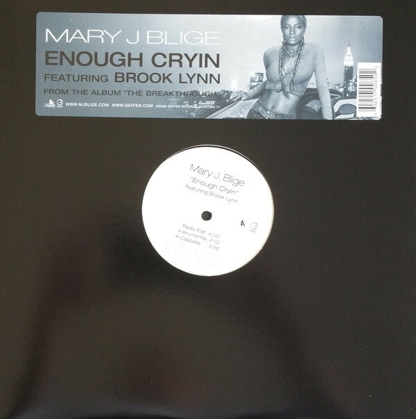 ・アーティスト Mary J Blige, Brook ・タイトル Enough Cryin ・レーベル・型番 Geffen Records B000708311 ・フォーマット 12" ・コンディション(盤) 良い (VG+) ・コンディション(ジャケット) 良い (VG+) ・コンディション(帯) オビなし ・特記事項 サンプル画像です。実際の商品の画像ではありません 商品写真はバーコード/カタログ番号に対応したサンプル画像ですので、お送りする商品の画像ではありません。帯やライナーなどの付属品は、特記事項に記載されている場合のみ含まれます。プロモやカラーレコードなどの仕様についても、該当する場合のみ特記事項に記載しています。 【ご購入前に必ずご確認ください】 ・本店サイト(www.recordcity.jp)とは価格、送料が違います ・本店サイト、その他支店のオーダーとは同梱発送できません ・注文確定後に別の注文を頂いた場合、注文同士の同梱は致しかねます。 ・別倉庫から発送しているため、店頭受け渡しは対応しておりません ・一部商品は他の通販サイトでも販売しているため、ご注文のタイミングによっては商品のご用意ができない場合がございます。 ・土日祝日はお休みです 金曜・祝前日9時以降のご連絡またはご入金は、返答または発送が週明け・祝日明けに順次対応となります。 ・ご購入後のキャンセル不可 ご購入後のキャンセルはいかなる理由においてもお受けできません。ご了承の上、ご購入くださいませ。 ・日本郵便(ゆうパック/ゆうメール)によるお届けになります。 ・中古品であることをご理解ください 当ストアでは中古商品を主に販売しております。中古品であることをご理解の上ご購入ください。また、一部商品はRecordCityオンラインストアで試聴可能です。 ・返品について お客様のご都合による返品は一切承っておりません。 表記の内容と実際の商品に相違がある場合、また針飛び等で返品・返金をご希望される場合は、商品の到着後1週間以内にご連絡ください。商品の返送をこちらで確認後、キャンセル・返金を行います。 コンディションVG以下の商品は返品できません。プレイに影響のない表面のこすれ傷、プレス起因のノイズ盤は返品の対象外です。 【コンディション表記】 ・ほぼ新品(M-)(Like New) 完全な新品。未使用。当店ではほぼ使用しません ・非常に良い(EX)(Excellent) 中古盤として美品な状態。わずかな経年を感じるものの傷みを感じさせない、当店基準で最高の状態 ・良い(VG+)(Very Good Plus) 丁寧に扱われた中古品で、軽い使用感がみられる。 ・可(VG)(Acceptable) 使い込まれた中古品で、「良い」よりもさらに使用感がみられる。 ・悪い(VG-)(Bad) 状態が悪いアイテム。使用の保障はなく、再生不可、針飛び、目立つノイズがあるかもしれない。状態によるクレーム不可。返品不可。 ・非常に悪い(G)(Very Bad) 「悪い」よりさらに状態が悪いアイテム。使用の保障はなく、再生不可、針飛び、目立つノイズがあるかもしれない。状態によるクレーム不可。返品不可。 ・ジャンク(Fair)(Junk/Fair) 割れている、反っている、水ダメージがある、カビ、ジャケットが分離している、ひどい書き込み、ひどい擦れなど最低の状態。使用の保障はなく、再生不可、針飛び、目立つノイズがあるかもしれない。状態によるクレーム不可。返品不可。 ・ジャンク(Poor)(Junk/Poor) 割れている、反っている、水ダメージがある、カビ、ジャケットが分離している、ひどい書き込み、ひどい擦れなど最低の状態。使用の保障はなく、再生不可、針飛び、目立つノイズがあるかもしれない。状態によるクレーム不可。返品不可。