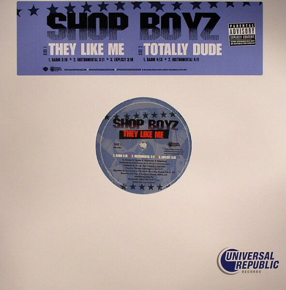 【中古】米12” Shop Boyz They Like Me UNIR219021 Universal Republic R /00250