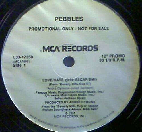 【中古】米12” Pebbles Love/Hate L3317358 MCA Records /00250