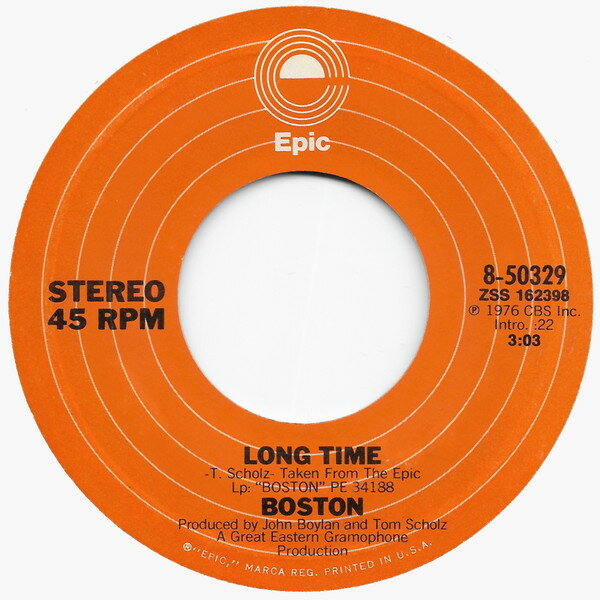 ・アーティスト Boston ・タイトル Long Time ・レーベル・型番 Epic 850329 ・フォーマット 7" ・コンディション(盤) 良い (VG+) ・コンディション(ジャケット) プレインカバー（元ジャケット／カバー無し） ・コンディション(帯) オビなし ・特記事項 サンプル画像です。実際の商品の画像ではありません 商品写真はバーコード/カタログ番号に対応したサンプル画像ですので、お送りする商品の画像ではありません。帯やライナーなどの付属品は、特記事項に記載されている場合のみ含まれます。プロモやカラーレコードなどの仕様についても、該当する場合のみ特記事項に記載しています。 【ご購入前に必ずご確認ください】 ・本店サイト(www.recordcity.jp)とは価格、送料が違います ・本店サイト、その他支店のオーダーとは同梱発送できません ・注文確定後に別の注文を頂いた場合、注文同士の同梱は致しかねます。 ・別倉庫から発送しているため、店頭受け渡しは対応しておりません ・一部商品は他の通販サイトでも販売しているため、ご注文のタイミングによっては商品のご用意ができない場合がございます。 ・土日祝日はお休みです 金曜・祝前日9時以降のご連絡またはご入金は、返答または発送が週明け・祝日明けに順次対応となります。 ・ご購入後のキャンセル不可 ご購入後のキャンセルはいかなる理由においてもお受けできません。ご了承の上、ご購入くださいませ。 ・日本郵便(ゆうパック/ゆうメール)によるお届けになります。 ・中古品であることをご理解ください 当ストアでは中古商品を主に販売しております。中古品であることをご理解の上ご購入ください。また、一部商品はRecordCityオンラインストアで試聴可能です。 ・返品について お客様のご都合による返品は一切承っておりません。 表記の内容と実際の商品に相違がある場合、また針飛び等で返品・返金をご希望される場合は、商品の到着後1週間以内にご連絡ください。商品の返送をこちらで確認後、キャンセル・返金を行います。 コンディションVG以下の商品は返品できません。プレイに影響のない表面のこすれ傷、プレス起因のノイズ盤は返品の対象外です。 【コンディション表記】 ・ほぼ新品(M-)(Like New) 完全な新品。未使用。当店ではほぼ使用しません ・非常に良い(EX)(Excellent) 中古盤として美品な状態。わずかな経年を感じるものの傷みを感じさせない、当店基準で最高の状態 ・良い(VG+)(Very Good Plus) 丁寧に扱われた中古品で、軽い使用感がみられる。 ・可(VG)(Acceptable) 使い込まれた中古品で、「良い」よりもさらに使用感がみられる。 ・悪い(VG-)(Bad) 状態が悪いアイテム。使用の保障はなく、再生不可、針飛び、目立つノイズがあるかもしれない。状態によるクレーム不可。返品不可。 ・非常に悪い(G)(Very Bad) 「悪い」よりさらに状態が悪いアイテム。使用の保障はなく、再生不可、針飛び、目立つノイズがあるかもしれない。状態によるクレーム不可。返品不可。 ・ジャンク(Fair)(Junk/Fair) 割れている、反っている、水ダメージがある、カビ、ジャケットが分離している、ひどい書き込み、ひどい擦れなど最低の状態。使用の保障はなく、再生不可、針飛び、目立つノイズがあるかもしれない。状態によるクレーム不可。返品不可。 ・ジャンク(Poor)(Junk/Poor) 割れている、反っている、水ダメージがある、カビ、ジャケットが分離している、ひどい書き込み、ひどい擦れなど最低の状態。使用の保障はなく、再生不可、針飛び、目立つノイズがあるかもしれない。状態によるクレーム不可。返品不可。