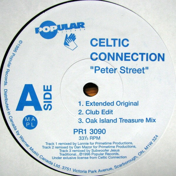 【中古】加12” Celtic Connection Peter Street PR13090 Popular Records /00250