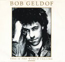 【中古】米7” Bob Geldof This Is The World Calling 789341PROMO Atlantic /00080