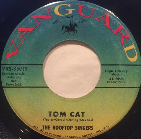 š7 Rooftop Singers Tom Cat VRS35019 Vanguard /00080