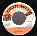 【中古】米7” Commodores Three Times A Lady / Too Hot Ta Trot Y624F MOTOWN /00080