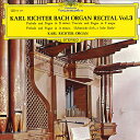【中古】LP カール・リヒター J. S. バッハ: オルガン・リサイタル 第3集 MG2372 DEUTSCHE GRAMMOPHON /00260