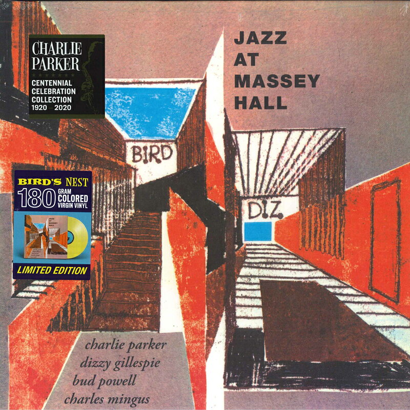 Record - 【新品】LP Charlie Parker, Dizzy Gillespi Jazz At Massey Hall (Yellow Vinyl) 840101C Birds Nest 未開封 /00260