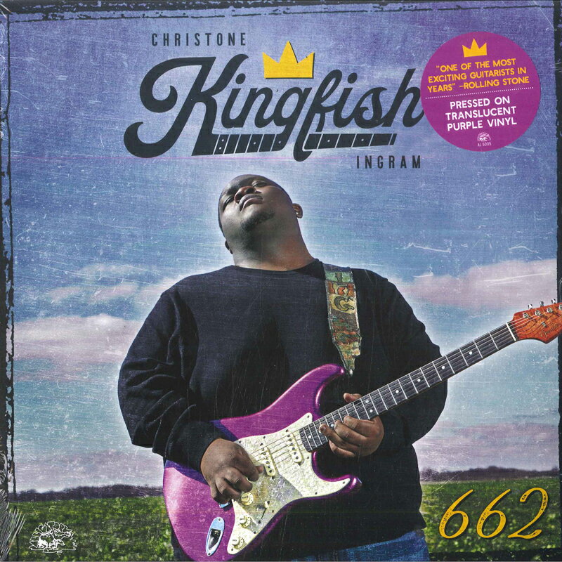 LP Christone Kingfish Ingram 662 (Translucent Purple Vinyl) AL5005 ALLIGATOR 未開封 /00260