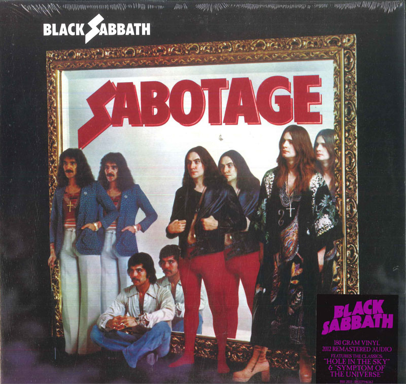 【新品】LP Black Sabbath Sabotage(180g) 081227946562 Warner Records, Rhin 未開封 /00400