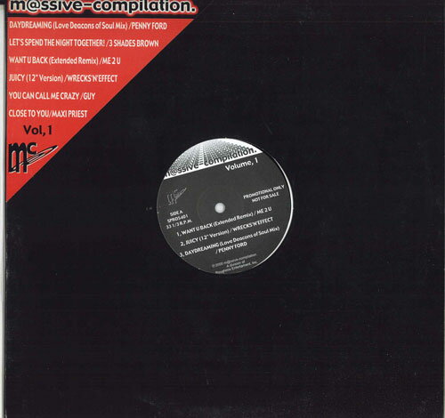12” Various M@ssive-compilation Vol,1 SPRO5401 M@SSIVE-COMPILATION プロモ /00250