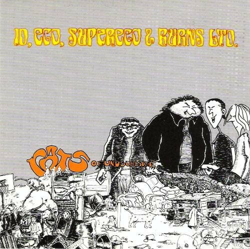 米CD Rats Of Unusual Size Id, Ego, Superego And Burns Ltd. VITAL126CD Skreamin Skull Recor /00110