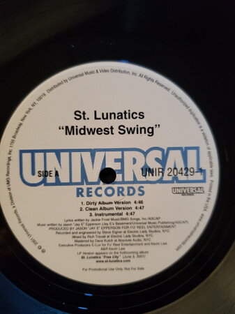 【中古】米12” St. Lunatics Midwest Swing UNIR204291 Universal Records /00250