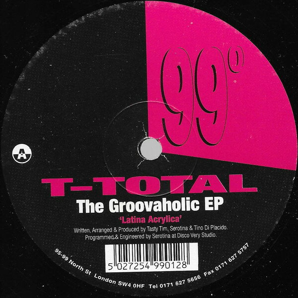 ・アーティスト T-Total ・タイトル The Groovaholic EP ・レーベル・型番 99 Degrees 99DEG1 ・フォーマット 12" ・コンディション(盤) 良い (VG+) ・コンディション(ジャケット) プレインカバー（元ジャケット／カバー無し） ・コンディション(帯) オビなし ・特記事項 【盤に薄い跡】 サンプル画像です。実際の商品の画像ではありません 商品写真はバーコード/カタログ番号に対応したサンプル画像ですので、お送りする商品の画像ではありません。帯やライナーなどの付属品は、特記事項に記載されている場合のみ含まれます。プロモやカラーレコードなどの仕様についても、該当する場合のみ特記事項に記載しています。 【ご購入前に必ずご確認ください】 ・本店サイト(www.recordcity.jp)とは価格、送料が違います ・本店サイト、その他支店のオーダーとは同梱発送できません ・注文確定後に別の注文を頂いた場合、注文同士の同梱は致しかねます。 ・別倉庫から発送しているため、店頭受け渡しは対応しておりません ・一部商品は他の通販サイトでも販売しているため、ご注文のタイミングによっては商品のご用意ができない場合がございます。 ・土日祝日はお休みです 金曜・祝前日9時以降のご連絡またはご入金は、返答または発送が週明け・祝日明けに順次対応となります。 ・ご購入後のキャンセル不可 ご購入後のキャンセルはいかなる理由においてもお受けできません。ご了承の上、ご購入くださいませ。 ・日本郵便(ゆうパック/ゆうメール)によるお届けになります。 ・中古品であることをご理解ください 当ストアでは中古商品を主に販売しております。中古品であることをご理解の上ご購入ください。また、一部商品はRecordCityオンラインストアで試聴可能です。 ・返品について お客様のご都合による返品は一切承っておりません。 表記の内容と実際の商品に相違がある場合、また針飛び等で返品・返金をご希望される場合は、商品の到着後1週間以内にご連絡ください。商品の返送をこちらで確認後、キャンセル・返金を行います。 コンディションVG以下の商品は返品できません。プレイに影響のない表面のこすれ傷、プレス起因のノイズ盤は返品の対象外です。 【コンディション表記】 ・ほぼ新品(M-)(Like New) 完全な新品。未使用。当店ではほぼ使用しません ・非常に良い(EX)(Excellent) 中古盤として美品な状態。わずかな経年を感じるものの傷みを感じさせない、当店基準で最高の状態 ・良い(VG+)(Very Good Plus) 丁寧に扱われた中古品で、軽い使用感がみられる。 ・可(VG)(Acceptable) 使い込まれた中古品で、「良い」よりもさらに使用感がみられる。 ・悪い(VG-)(Bad) 状態が悪いアイテム。使用の保障はなく、再生不可、針飛び、目立つノイズがあるかもしれない。状態によるクレーム不可。返品不可。 ・非常に悪い(G)(Very Bad) 「悪い」よりさらに状態が悪いアイテム。使用の保障はなく、再生不可、針飛び、目立つノイズがあるかもしれない。状態によるクレーム不可。返品不可。 ・ジャンク(Fair)(Junk/Fair) 割れている、反っている、水ダメージがある、カビ、ジャケットが分離している、ひどい書き込み、ひどい擦れなど最低の状態。使用の保障はなく、再生不可、針飛び、目立つノイズがあるかもしれない。状態によるクレーム不可。返品不可。 ・ジャンク(Poor)(Junk/Poor) 割れている、反っている、水ダメージがある、カビ、ジャケットが分離している、ひどい書き込み、ひどい擦れなど最低の状態。使用の保障はなく、再生不可、針飛び、目立つノイズがあるかもしれない。状態によるクレーム不可。返品不可。