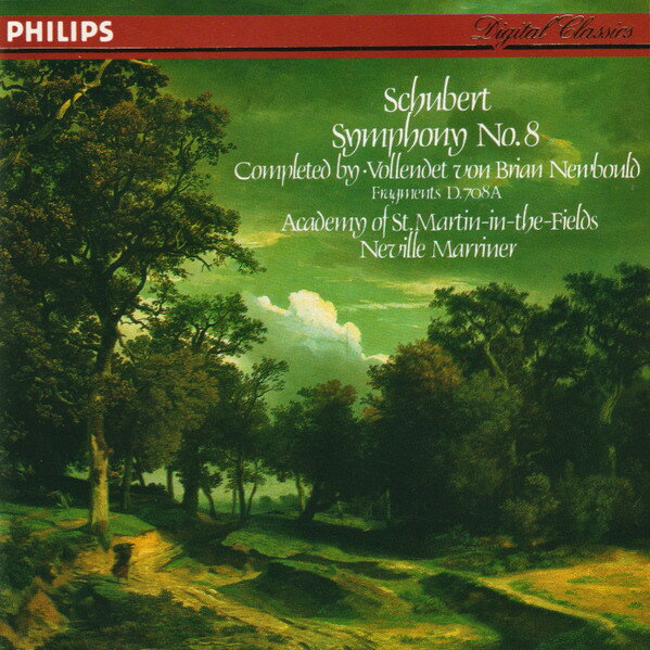 【中古】欧CD Franz Schubert - Brian Newboul Symphony No. 8 / Fragments D.708 A 4124722 Philips Digital Clas /00110