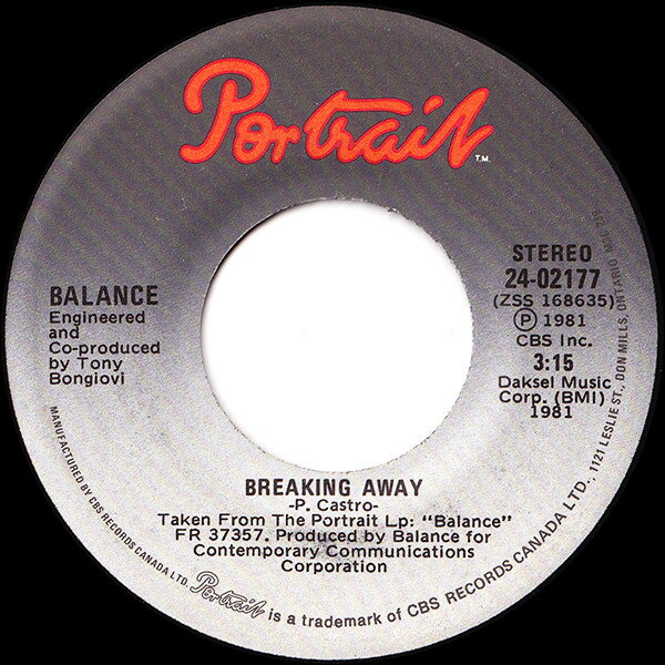 【中古】加7” Balance Breaking Away 2402177 Portrait /00080