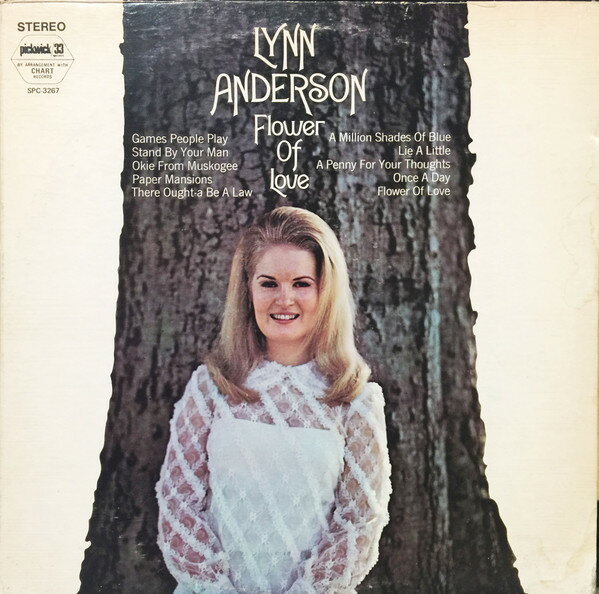 【中古】加LP Lynn Anderson Flower Of Love SPC3267 Pickwick/33 Records /00260