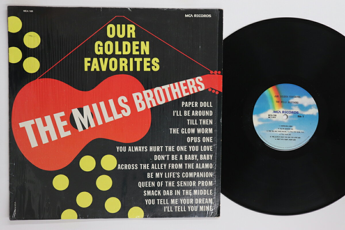 【中古】米LP Mills Brothers Our Golden Favorites MCA188 MCA /00260