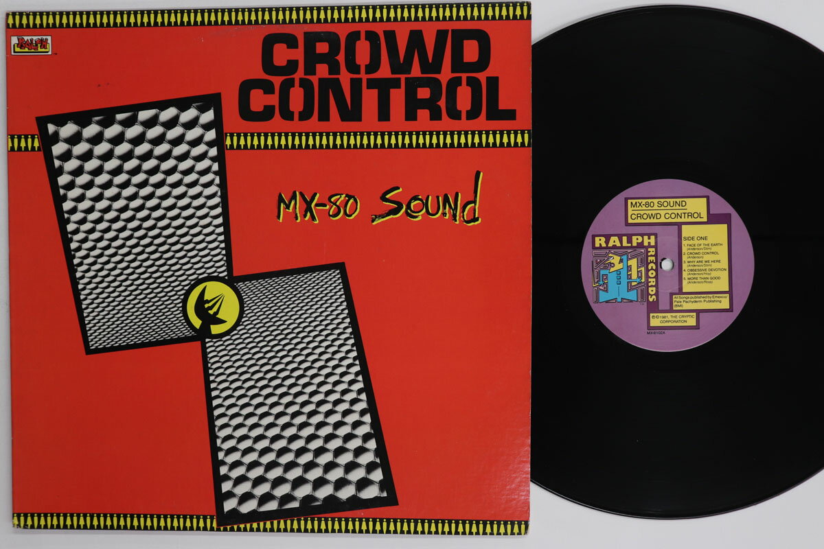 【中古】LP Mx-80 Sound Crowd Control MX8102 RALPH RECORDS /00260