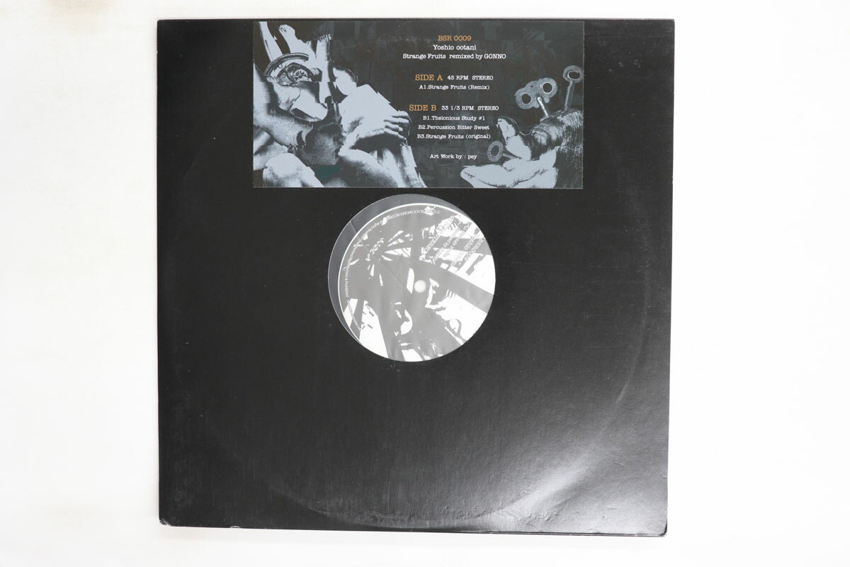12” Yosio Ootani, Gonno Jazz Abstractions EP BSR0009 Black Smoker /00250