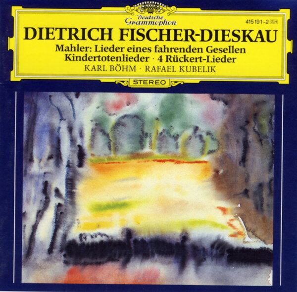 CD Bohm Mahler:Kindertot 4151912 Deutsche Grammophon /00110