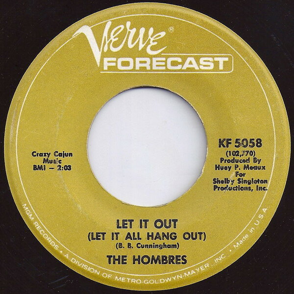 米7” Hombres Let It Out (Let It All Hang Out) KF5058 Verve Forecast /00080