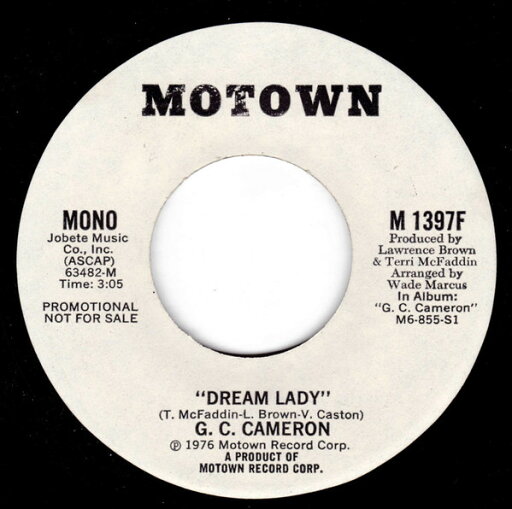 【中古】米7” G.C. Cameron Dream Lady M1397F Motown プロモ /00080 【中古】米7” G.C. Cameron Dream Lady M1397F Motown プロモ /00080