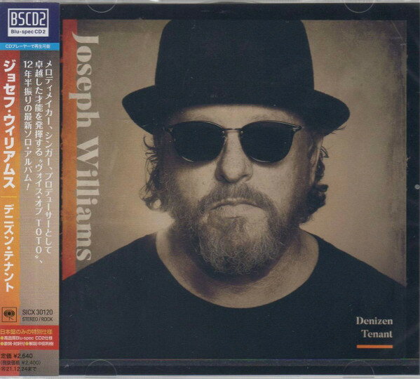 CD Joseph Williams Denizen Tenant SICX30120 Sony Records Intl, T 未開封 /00110