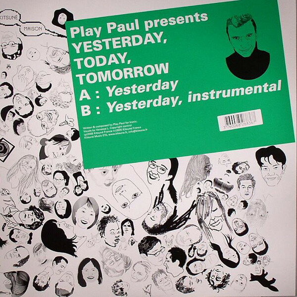 【中古】仏12” Play Paul Yesterday, Today, Tomorrow KITSUNE015 Kitsun? Music /00250