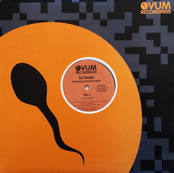 【中古】米12” DJ Dozia, Susanna Claro The Ritual OVM138 Ovum Recordings /00250