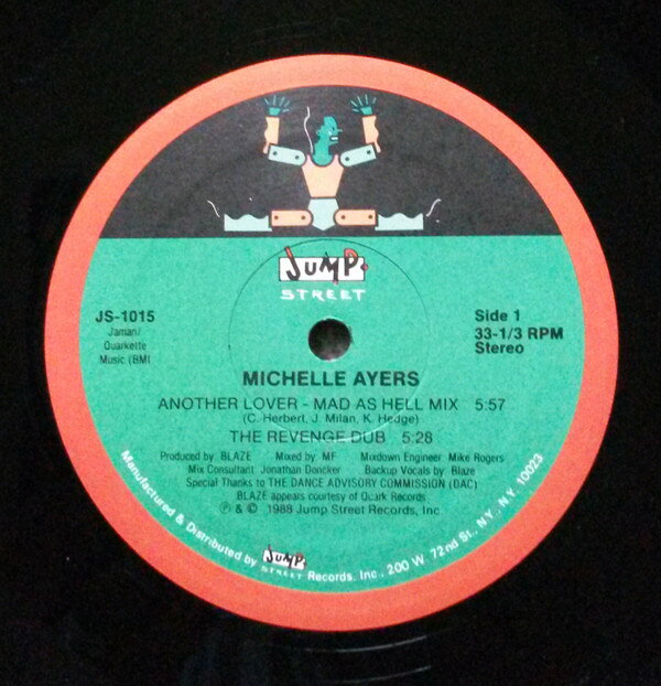 【中古】米12” Michelle Ayers Another Lover JS1015 Jump Street Records /00250