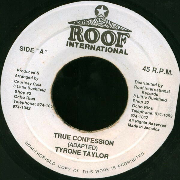 ・アーティスト Tyrone Taylor ・タイトル True Confession ・レーベル・型番 Roof International NONE ・フォーマット 7インチレコード ・コンディション(盤) 良い (VG+) ・コンディション(ジャケット) プレインカバー（元ジャケット／カバー無し） ・コンディション(帯) オビなし ・特記事項 サンプル画像です。実際の商品の画像ではありません 商品写真はバーコード/カタログ番号に対応したサンプル画像ですので、お送りする商品の画像ではありません。帯やライナーなどの付属品は、特記事項に記載されている場合のみ含まれます。プロモやカラーレコードなどの仕様についても、該当する場合のみ特記事項に記載しています。 【ご購入前に必ずご確認ください】 ・本店サイト(www.recordcity.jp)とは価格、送料が違います ・本店サイト、その他支店のオーダーとは同梱発送できません ・注文確定後に別の注文を頂いた場合、注文同士の同梱は致しかねます。 ・別倉庫から発送しているため、店頭受け渡しは対応しておりません ・一部商品は他の通販サイトでも販売しているため、ご注文のタイミングによっては商品のご用意ができない場合がございます。 ・土日祝日はお休みです 金曜・祝前日9時以降のご連絡またはご入金は、返答または発送が週明け・祝日明けに順次対応となります。 ・ご購入後のキャンセル不可 ご購入後のキャンセルはいかなる理由においてもお受けできません。ご了承の上、ご購入くださいませ。 ・日本郵便(ゆうパック/ゆうメール)によるお届けになります。 ・中古品であることをご理解ください 当ストアでは中古商品を主に販売しております。中古品であることをご理解の上ご購入ください。また、一部商品はRecordCityオンラインストアで試聴可能です。 ・返品について お客様のご都合による返品は一切承っておりません。 表記の内容と実際の商品に相違がある場合、また針飛び等で返品・返金をご希望される場合は、商品の到着後1週間以内にご連絡ください。商品の返送をこちらで確認後、キャンセル・返金を行います。 コンディションVG以下の商品は返品できません。プレイに影響のない表面のこすれ傷、プレス起因のノイズ盤は返品の対象外です。 【コンディション表記】 ・ほぼ新品(M-)(Like New) 完全な新品。未使用。当店ではほぼ使用しません ・非常に良い(EX)(Excellent) 中古盤として美品な状態。わずかな経年を感じるものの傷みを感じさせない、当店基準で最高の状態 ・良い(VG+)(Very Good Plus) 丁寧に扱われた中古品で、軽い使用感がみられる。 ・可(VG)(Acceptable) 使い込まれた中古品で、「良い」よりもさらに使用感がみられる。 ・悪い(VG-)(Bad) 状態が悪いアイテム。使用の保障はなく、再生不可、針飛び、目立つノイズがあるかもしれない。状態によるクレーム不可。返品不可。 ・非常に悪い(G)(Very Bad) 「悪い」よりさらに状態が悪いアイテム。使用の保障はなく、再生不可、針飛び、目立つノイズがあるかもしれない。状態によるクレーム不可。返品不可。 ・ジャンク(Fair)(Junk/Fair) 割れている、反っている、水ダメージがある、カビ、ジャケットが分離している、ひどい書き込み、ひどい擦れなど最低の状態。使用の保障はなく、再生不可、針飛び、目立つノイズがあるかもしれない。状態によるクレーム不可。返品不可。 ・ジャンク(Poor)(Junk/Poor) 割れている、反っている、水ダメージがある、カビ、ジャケットが分離している、ひどい書き込み、ひどい擦れなど最低の状態。使用の保障はなく、再生不可、針飛び、目立つノイズがあるかもしれない。状態によるクレーム不可。返品不可。