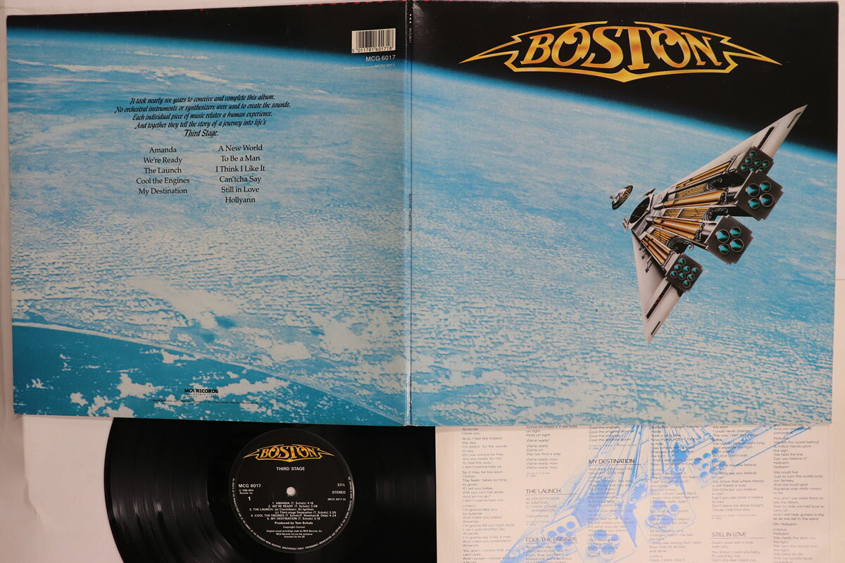 LP Boston Third Stage MCG6017 MCA /00400
