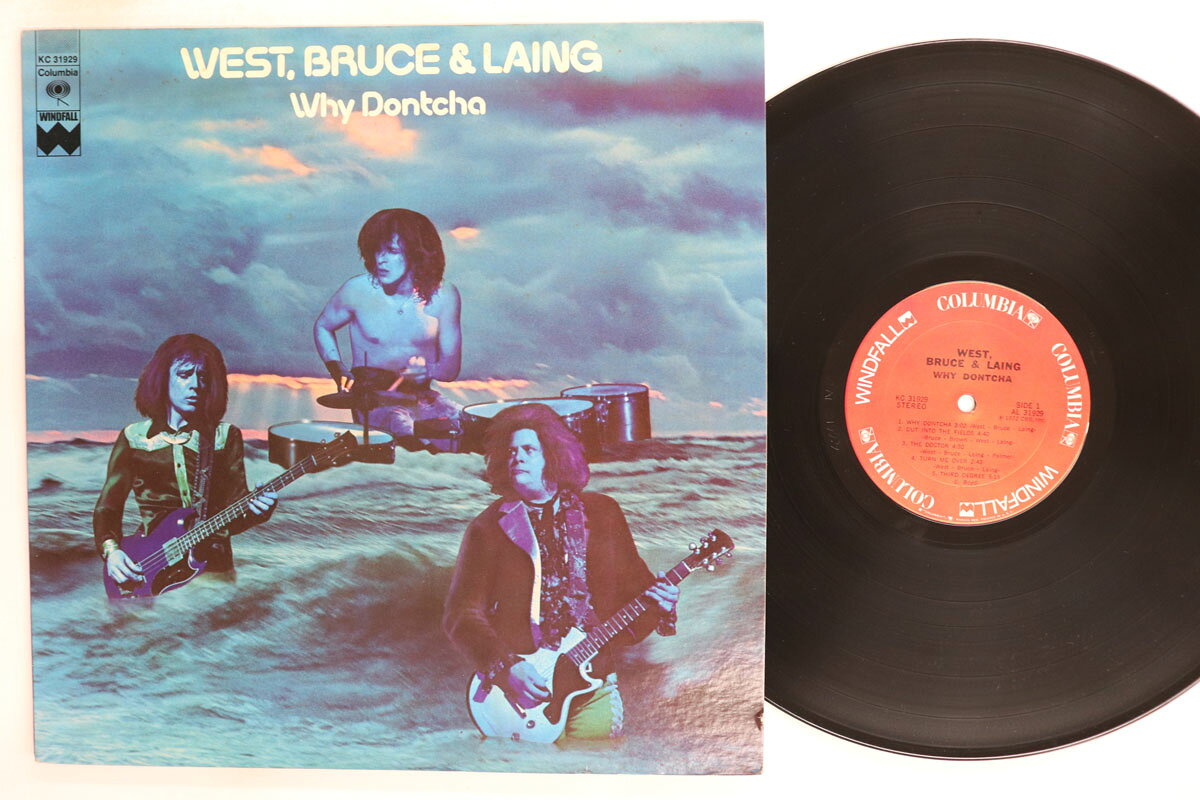 LP West Bruce &amp; Laing Why Dontcha KC31929,C31929 COLUMBIA /00260